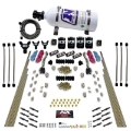 Picture of Nitrous Express 8 Cyl Dry Direct Port Dual Stage 4 Solenoids Nitrous Kit 200-600HP w-5lb Bottle