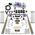Picture of Nitrous Express 8 Cyl Dry Direct Port Dual Stage 4 Solenoids Nitrous Kit 200-600HP w-5lb Bottle