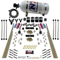 Picture of Nitrous Express 8 Cyl Dry Direct Port Dual Stage 4 Solenoids Nitrous Kit 200-600HP w-10lb Bottle