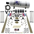 Picture of Nitrous Express 8 Cyl Dry Direct Port Dual Stage 4 Solenoids Nitrous Kit 200-600HP w-15lb Bottle