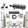 Picture of Nitrous Express 8 Cyl Dry Direct Port Three Stage 6 Solenoids Nitrous Kit 200-600HP w-Comp Bottle