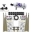 Picture of Nitrous Express 8 Cyl Dry Direct Port Four Stage 8 Solenoids Nitrous Kit 200-600HP w-5lb Bottle