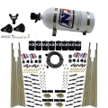 Picture of Nitrous Express 8 Cyl Dry Direct Port Four Stage 8 Solenoids Nitrous Kit 200-600HP w-10lb Bottle