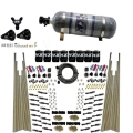 Picture of Nitrous Express 8 Cyl Dry Direct Port Four Stage 8 Solenoids Nitrous Kit 200-600HP w-Comp Bottle