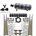 Picture of Nitrous Express 8 Cyl Dry Direct Port Four Stage 8 Solenoids Nitrous Kit 200-600HP w-Comp Bottle