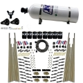 Picture of Nitrous Express 8 Cyl Dry Direct Port Four Stage 8 Solenoids Nitrous Kit 200-600HP w-15lb Bottle