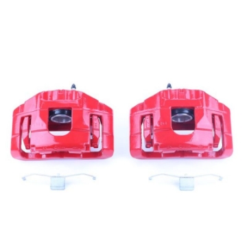 Picture of Power Stop 05-06 Audi A4 Front Red Calipers w-Brackets - Pair