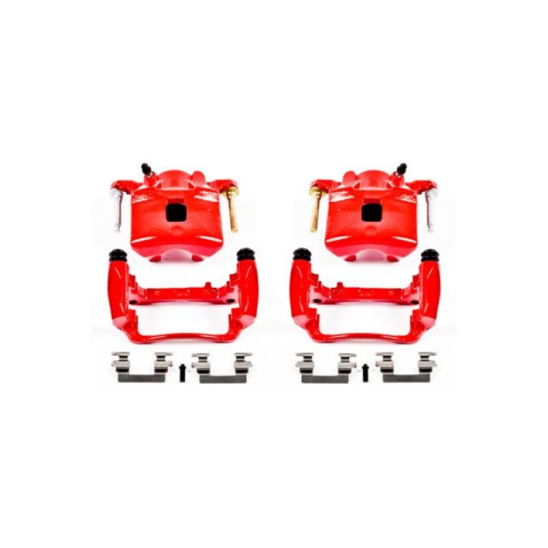Picture of Power Stop 2007 Chevrolet Cobalt Front Red Calipers w-Brackets - Pair