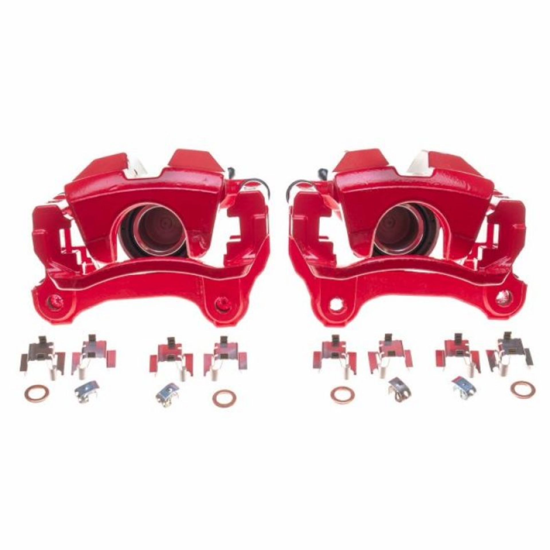 Picture of Power Stop 13-18 Lexus GS350 Rear Red Calipers w-Brackets - Pair