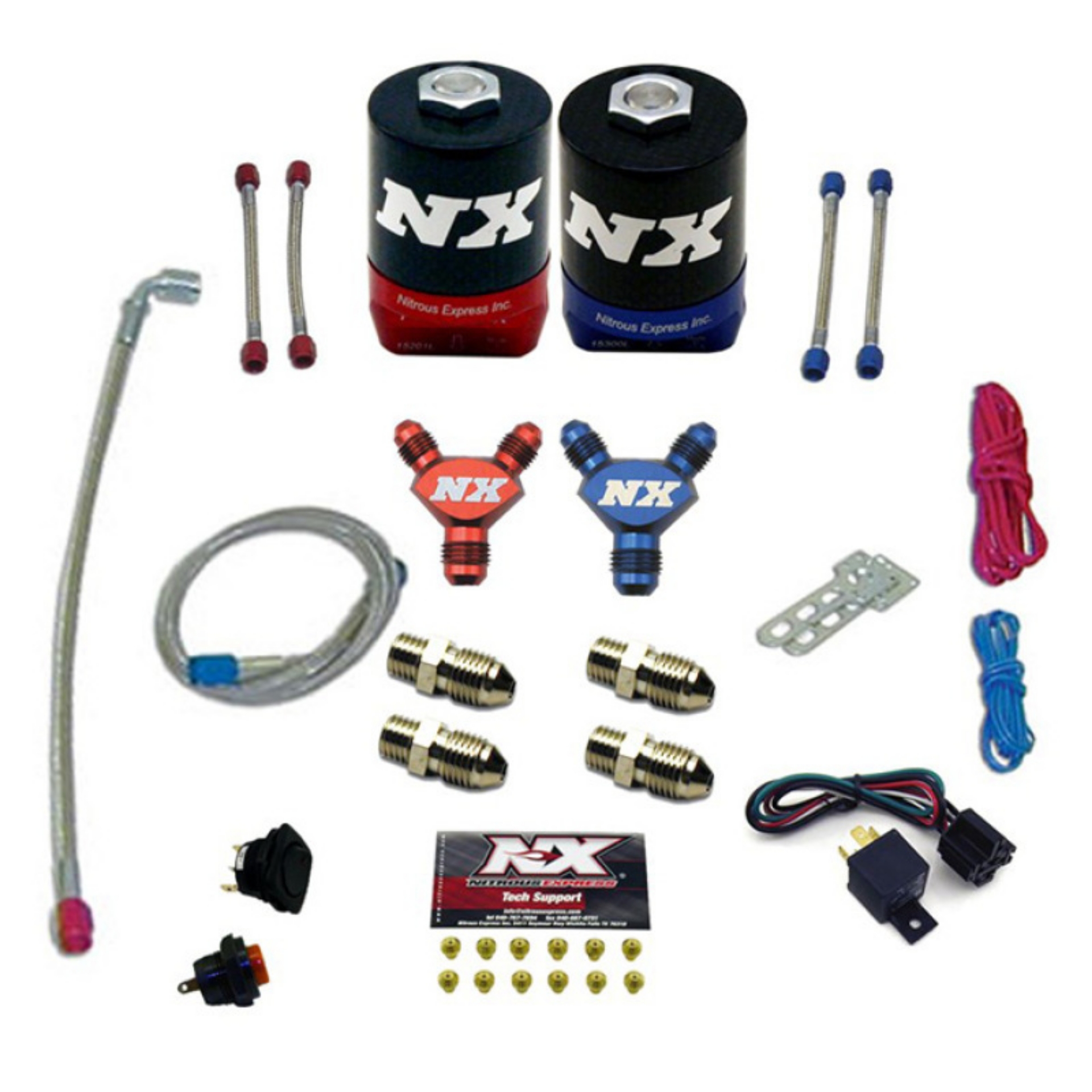 Picture of Nitrous Express Dual Stage Ford 5-0L Plate Conversion