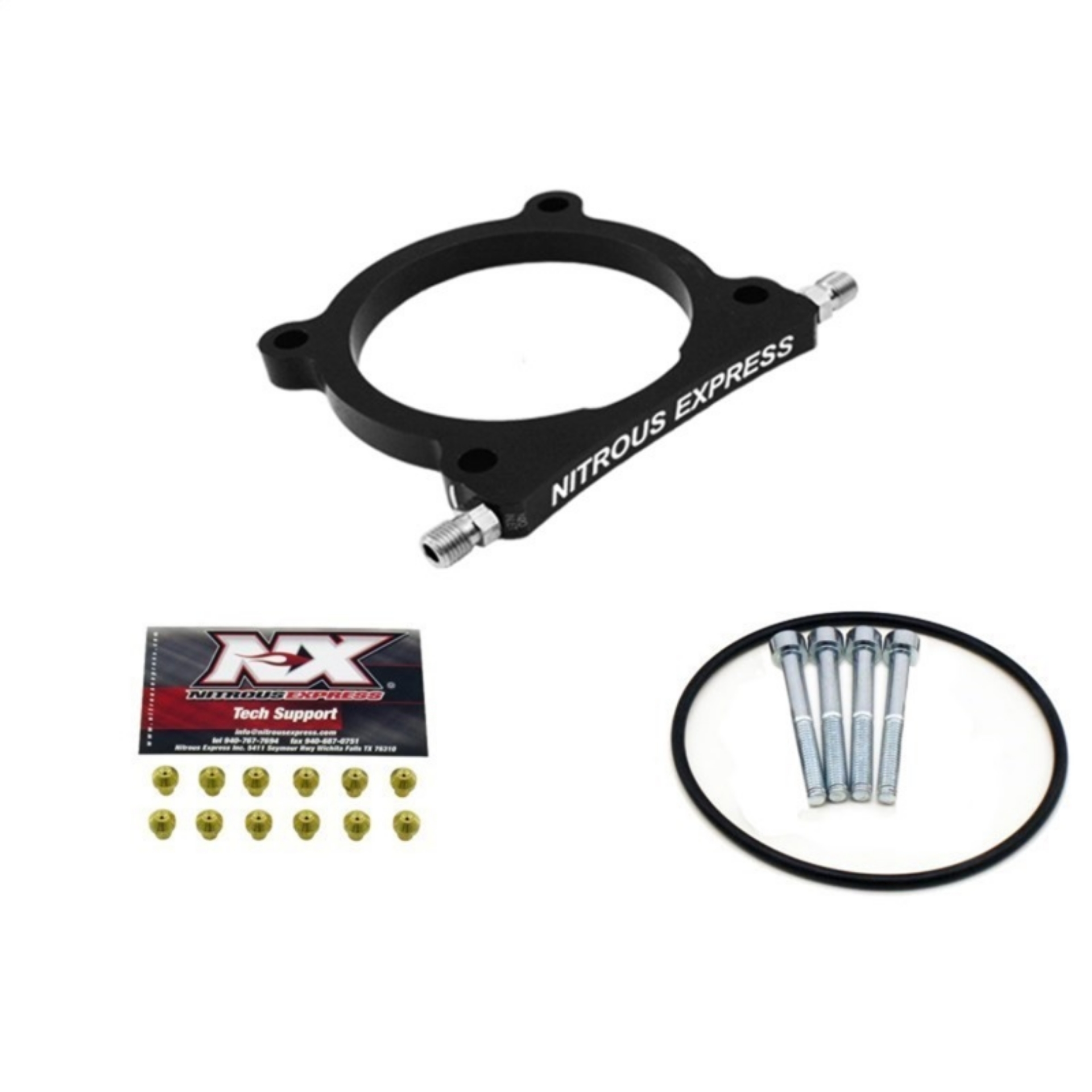 Picture of Nitrous Express 11-15 Ford Mustang GT 5-0L Coyote Mainline Nitrous Plate Conversion