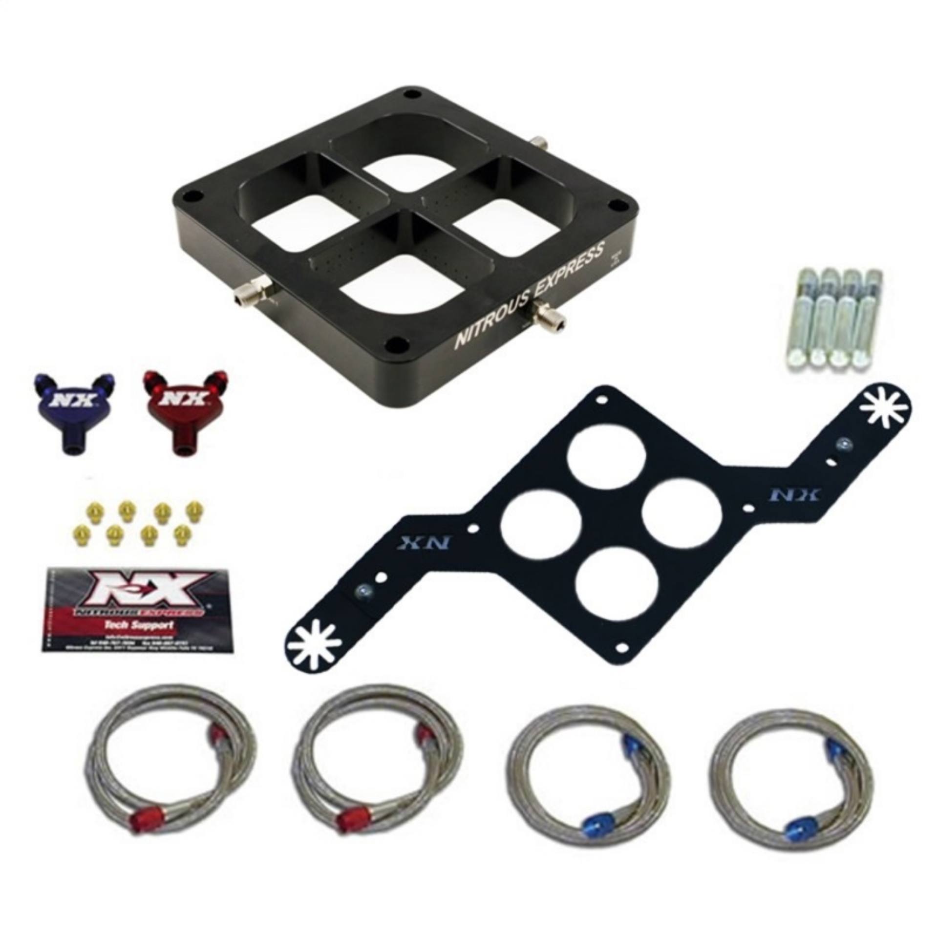 Picture of Nitrous Express Dominator Crossbar Nitrous Plate Conversion