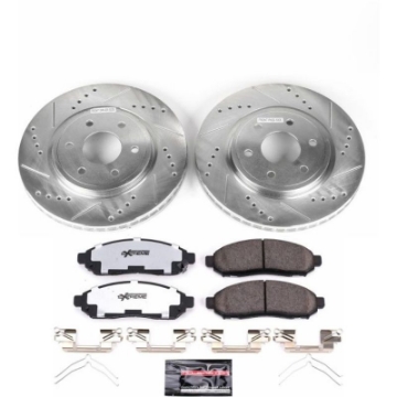 Picture of Power Stop 05-18 Nissan Frontier Front Z36 Truck & Tow Brake Kit
