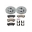 Picture of Power Stop 99-00 Mazda Protege Front Autospecialty Brake Kit