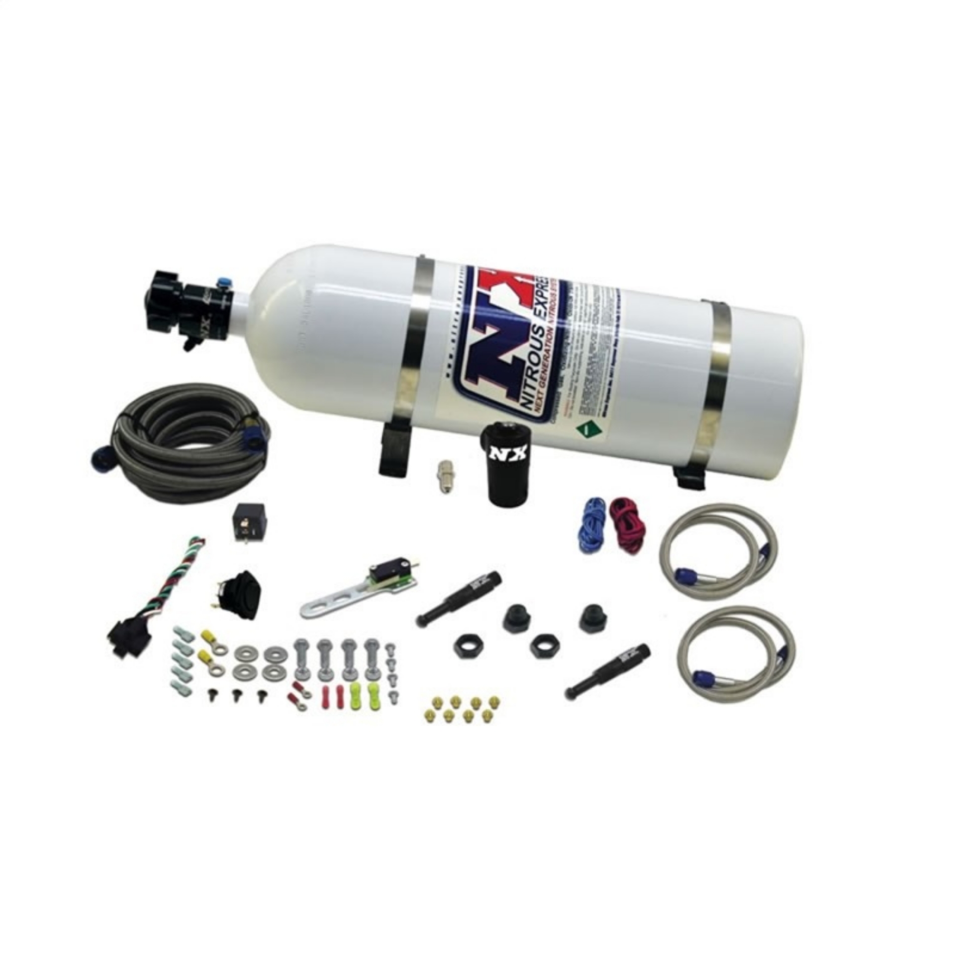 Picture of Nitrous Express NXD Super Stacker Nitrous Kit w-Lightning 375 Solenoid