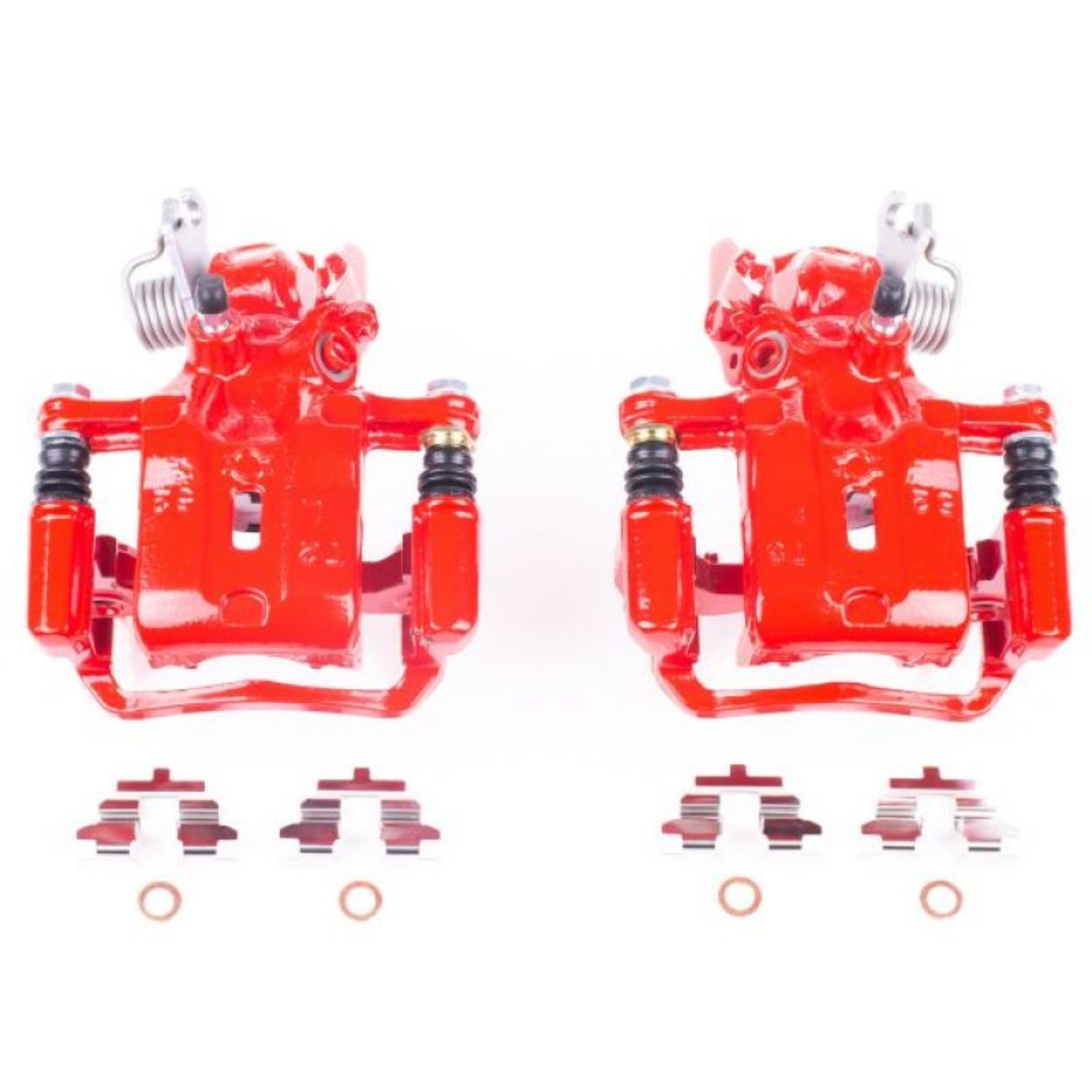 Picture of Power Stop 2002 Infiniti G20 Rear Red Calipers w-Brackets - Pair