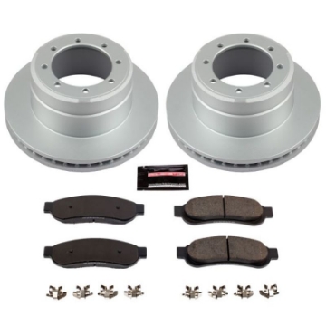 Picture of Power Stop 05-10 Ford F-350 Super Duty Rear Z17 Evolution Geomet Coated Brake Kit