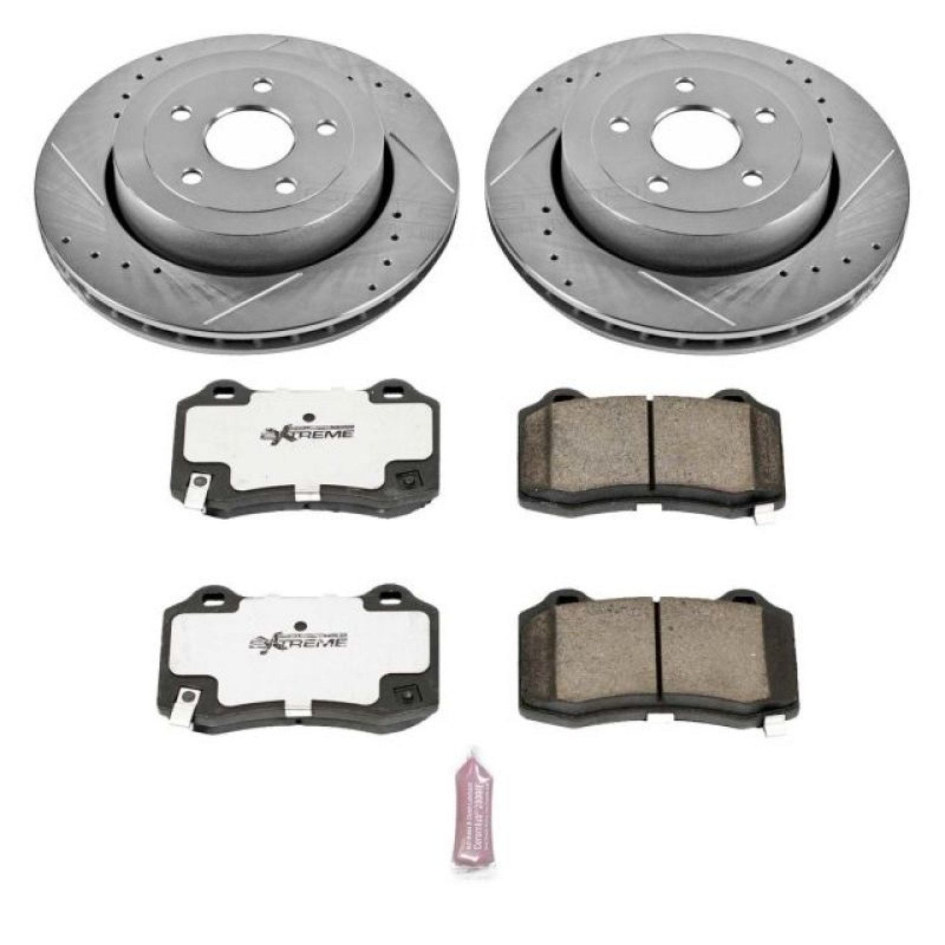 Picture of Power Stop 06-10 Jeep Grand Cherokee Rear Z26 Street Warrior Brake Kit
