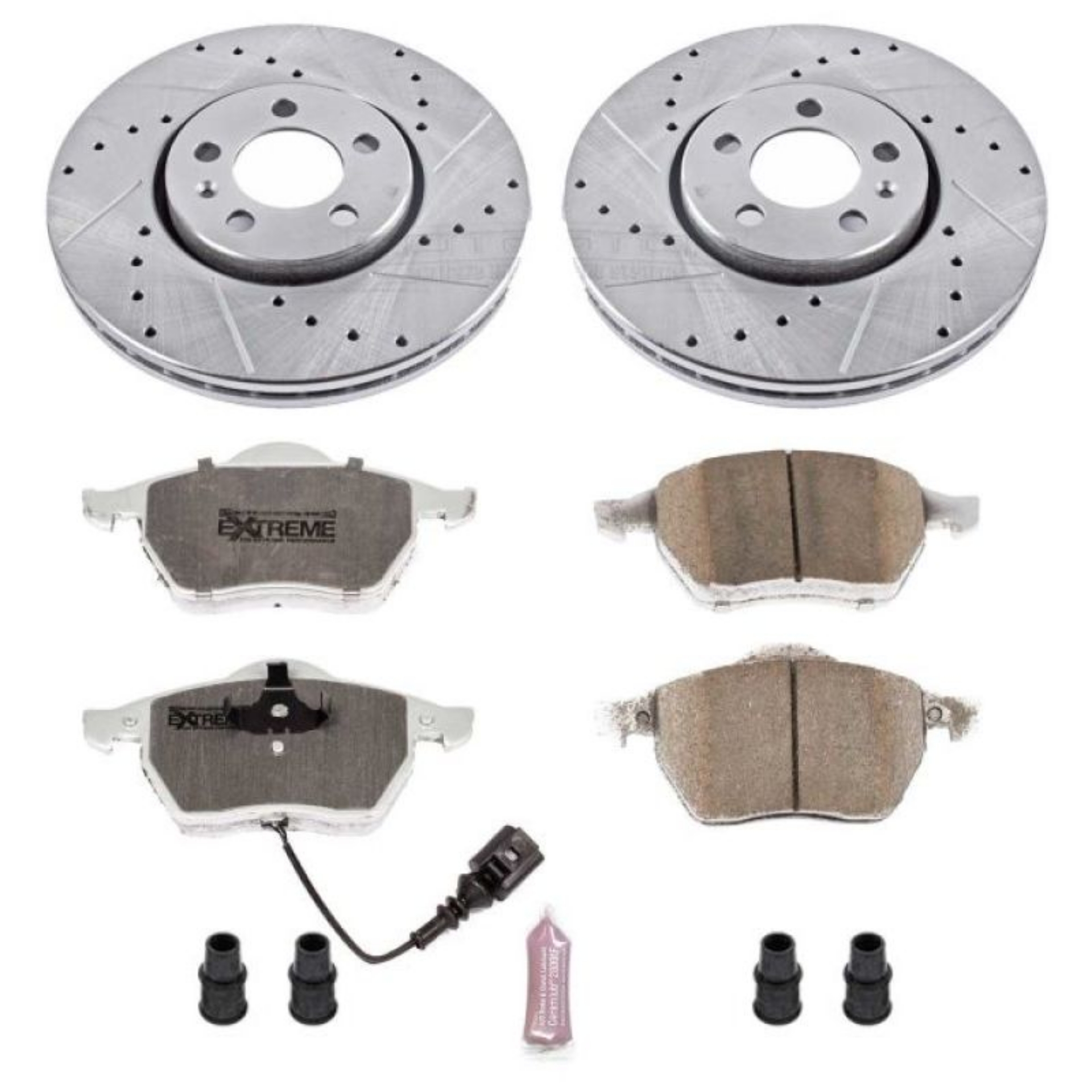 Picture of Power Stop 99-10 Volkswagen Beetle Front Z26 Street Warrior Brake Kit