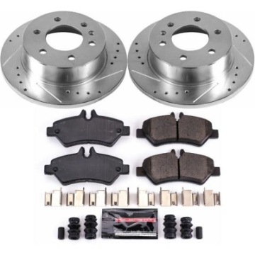 Picture of Power Stop 07-09 Dodge Sprinter 3500 Rear Z23 Evolution Sport Brake Kit