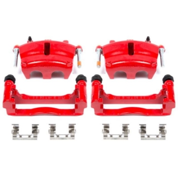 Picture of Power Stop 06-07 Buick Rainier Front Red Calipers w-Brackets - Pair