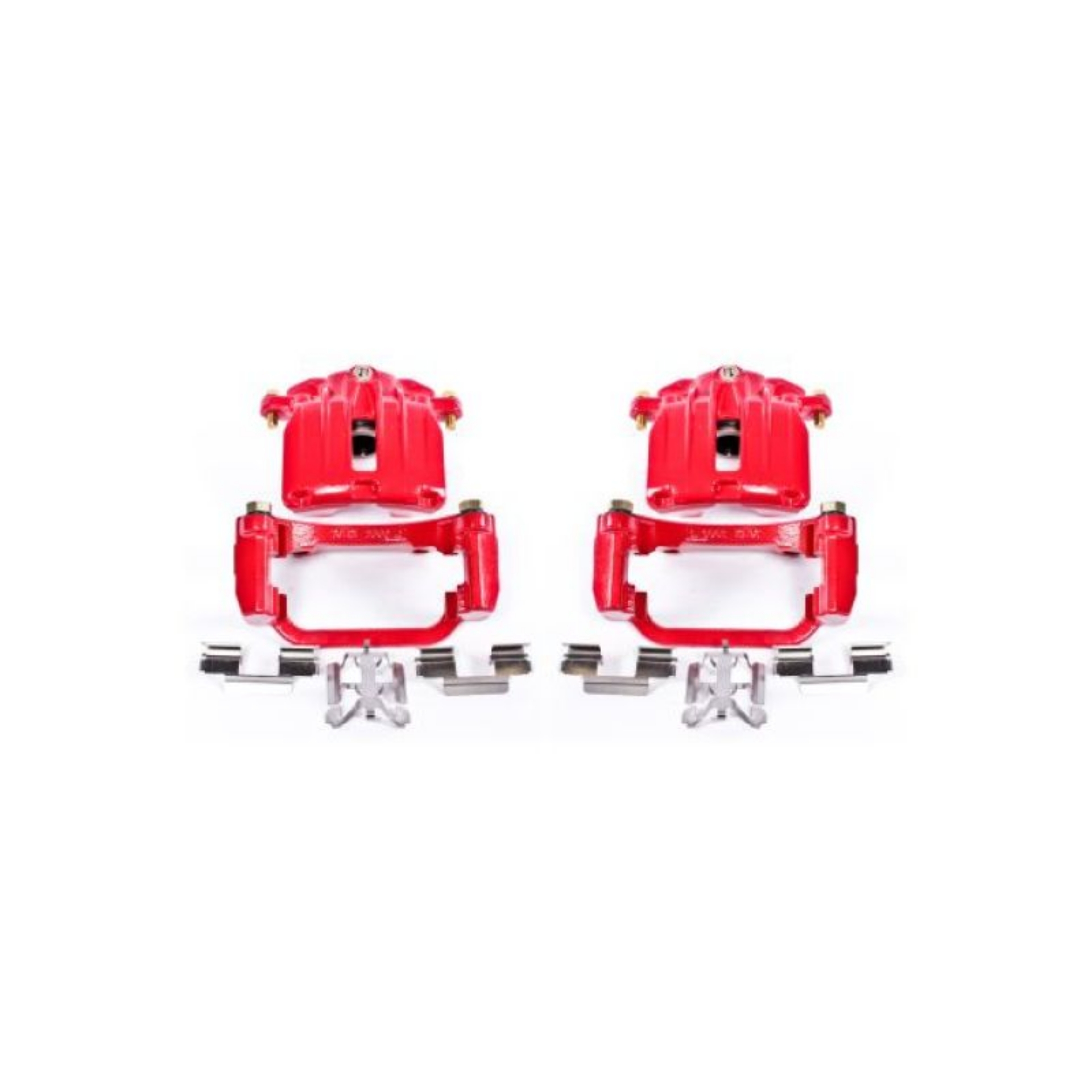 Picture of Power Stop 04-05 Cadillac DeVille Rear Red Calipers w-Brackets - Pair
