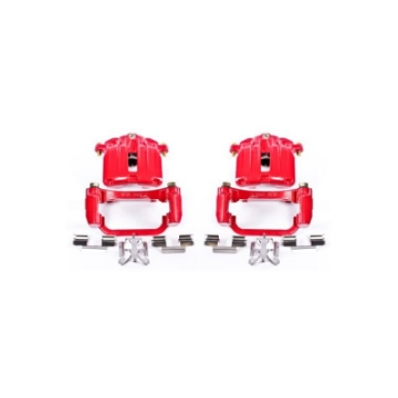 Picture of Power Stop 04-05 Cadillac DeVille Rear Red Calipers w-Brackets - Pair
