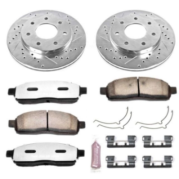 Picture of Power Stop 04-08 Ford F-150 Front Z36 Truck & Tow Brake Kit