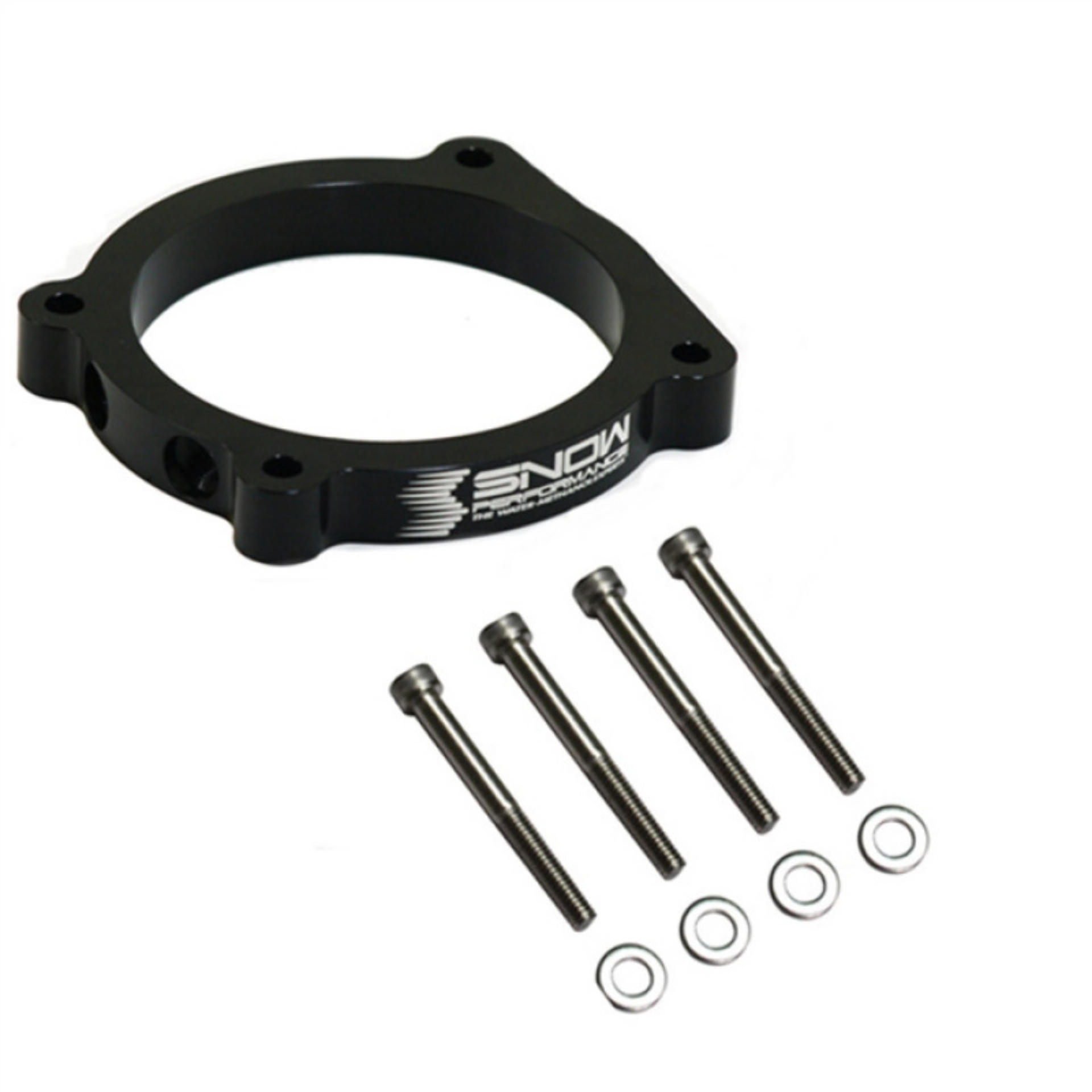 Picture of Snow Performance Dodge Challenger-Charger Hellcat Throttle Body Spacer Injection Plate