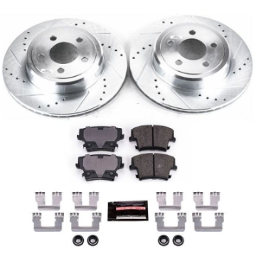 Picture of Power Stop 05-19 Chrysler 300 Rear Z23 Evolution Sport Brake Kit