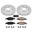 Picture of Power Stop 99-04 Ford Mustang Front Z17 Evolution Geomet Coated Brake Kit