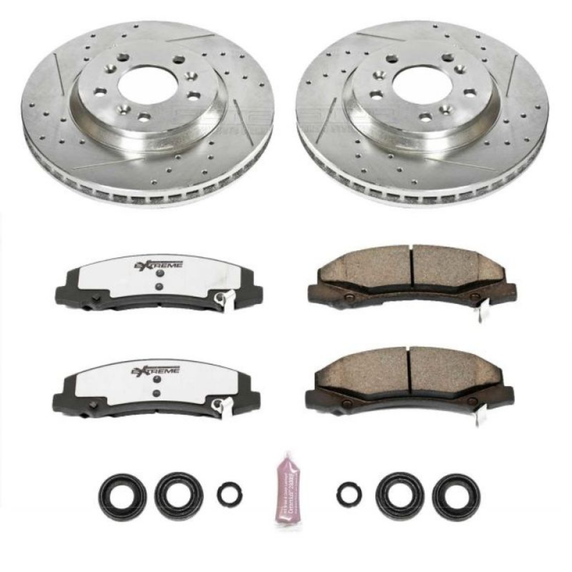 Picture of Power Stop 06-11 Buick Lucerne Front Z26 Street Warrior Brake Kit