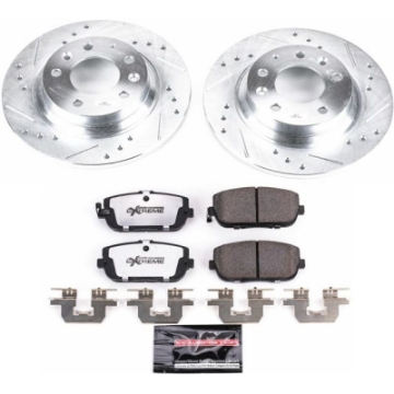 Picture of Power Stop 06-15 Mazda MX-5 Miata Rear Z26 Street Warrior Brake Kit