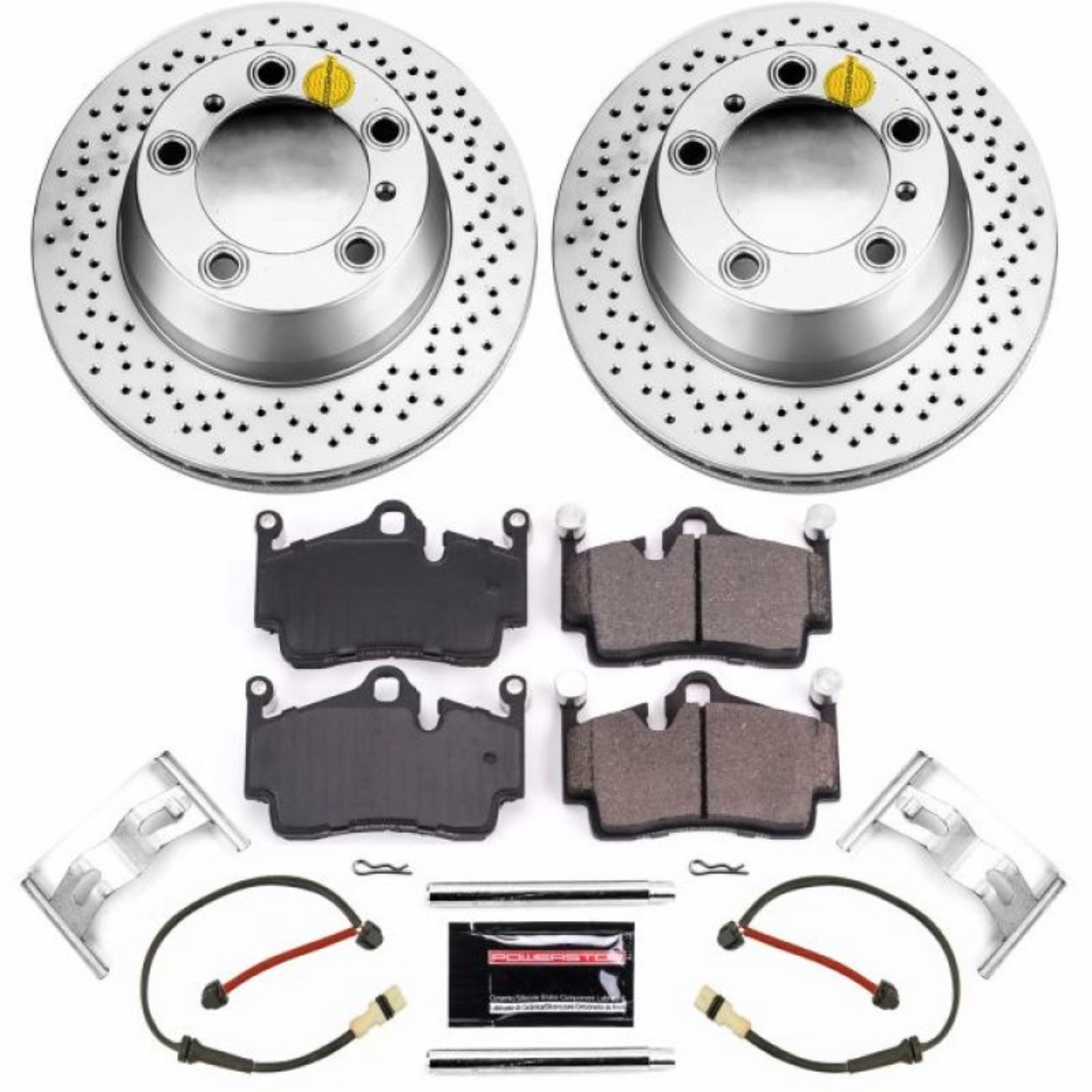 Picture of Power Stop 05-12 Porsche Boxster Rear Z23 Evolution Sport Coated Brake Kit