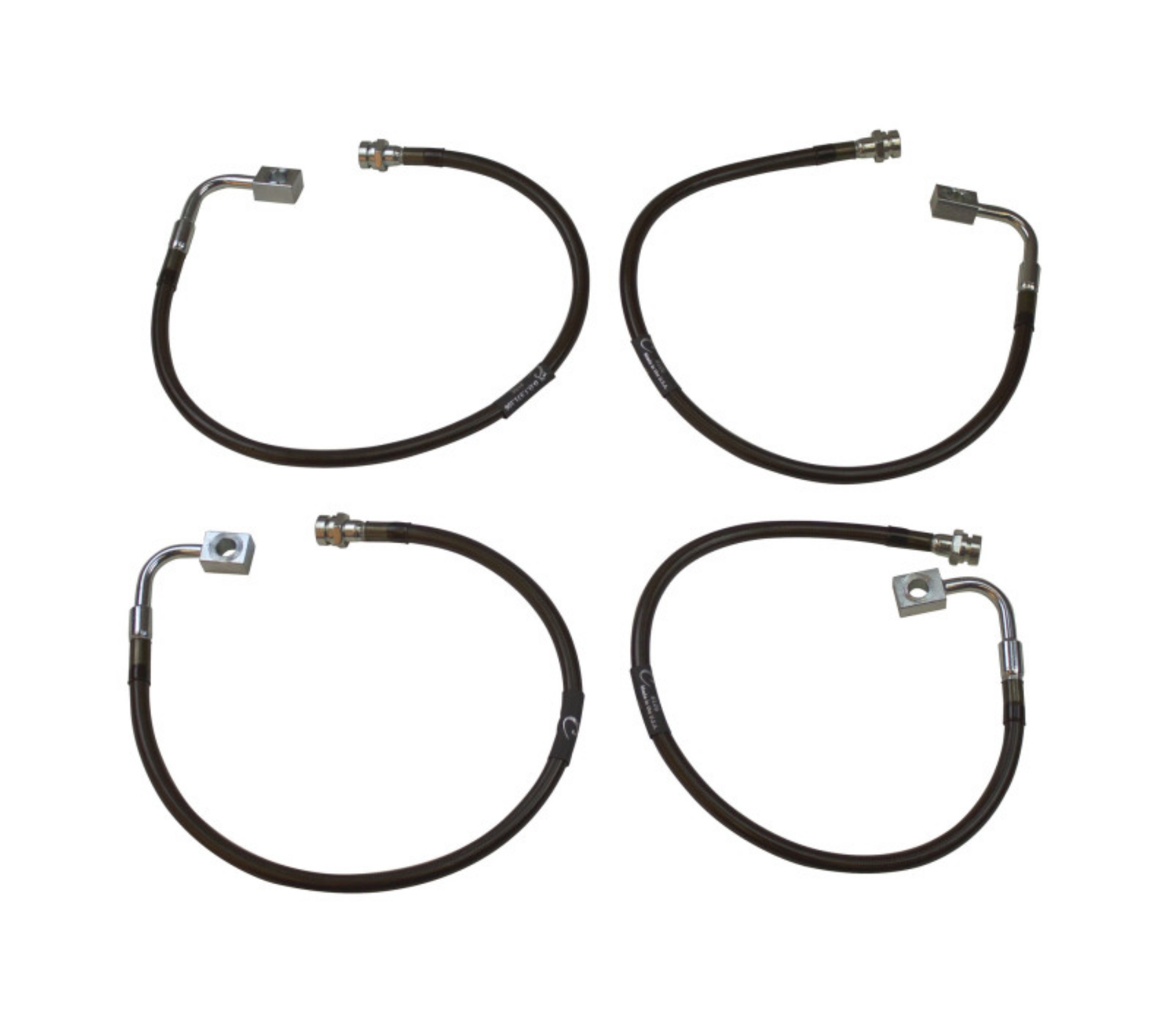 Picture of MaxTrac 07-18 Jeep Wrangler JK 2WD-4WD Front & Rear Extended Brake Line Kit
