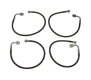 Picture of MaxTrac 07-18 Jeep Wrangler JK 2WD-4WD Front & Rear Extended Brake Line Kit
