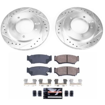 Picture of Power Stop 00-04 Chevrolet Tracker Front Z23 Evolution Sport Brake Kit