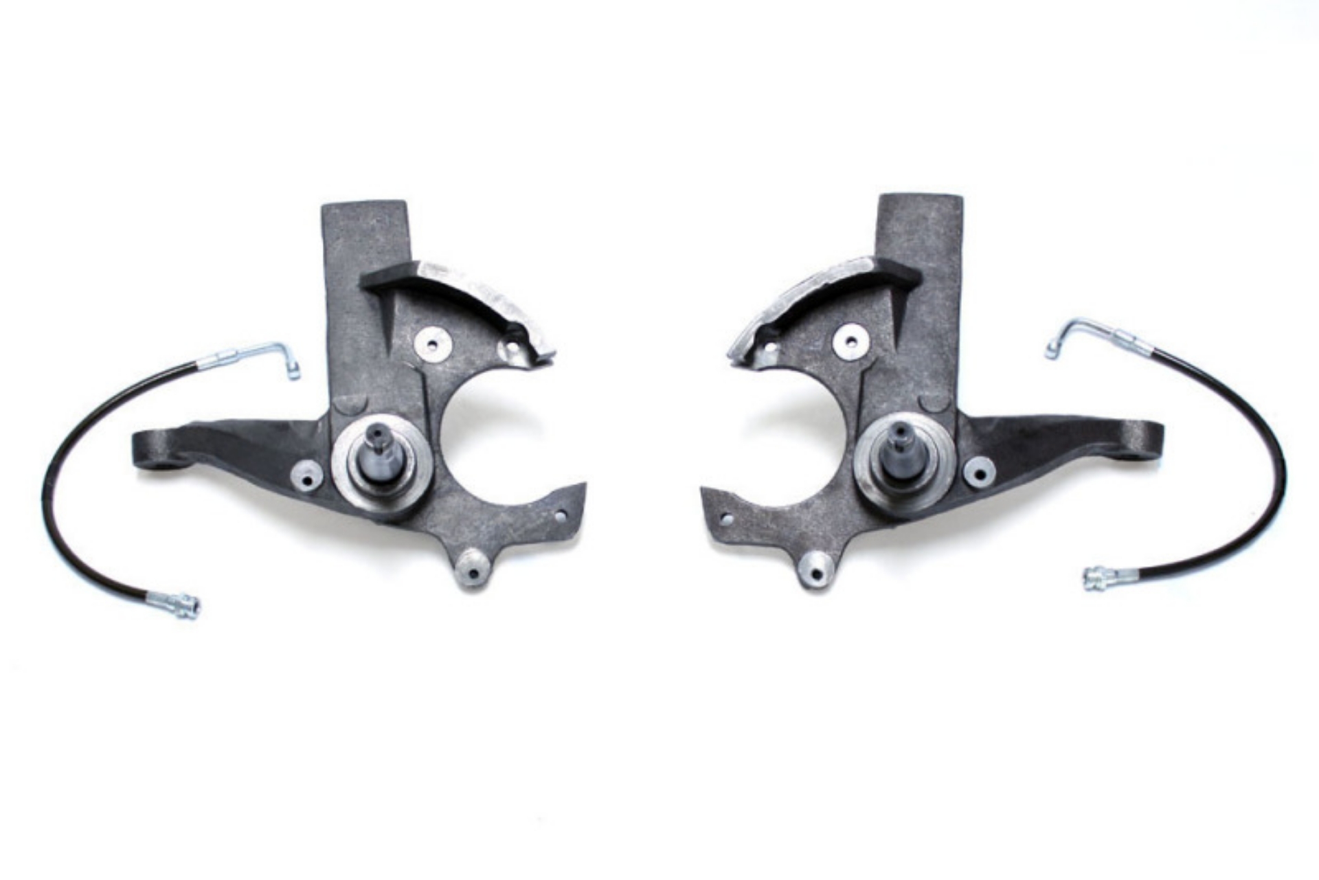 Picture of MaxTrac 82-04 Chevrolet S-10 2WD 3in Front Lift Spindles w-Extended DOT Compliant Brake Lines