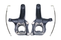Picture of MaxTrac 15-16 Chevrolet Colorado 2WD 4in Front Lift Spindles w-Extended DOT Compliant Brake Lines