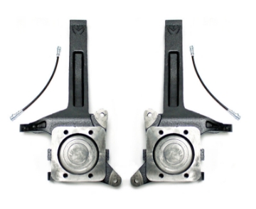 Picture of MaxTrac 07-18 Toyota Tundra 2WD 3-5in Front Lift Spindles w-Extended DOT Compliant Brake Lines