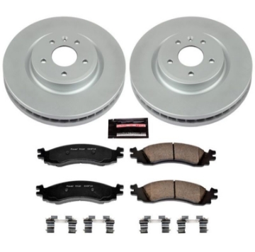 Picture of Power Stop 2010 Ford Taurus Front Z17 Evolution Geomet Coated Brake Kit