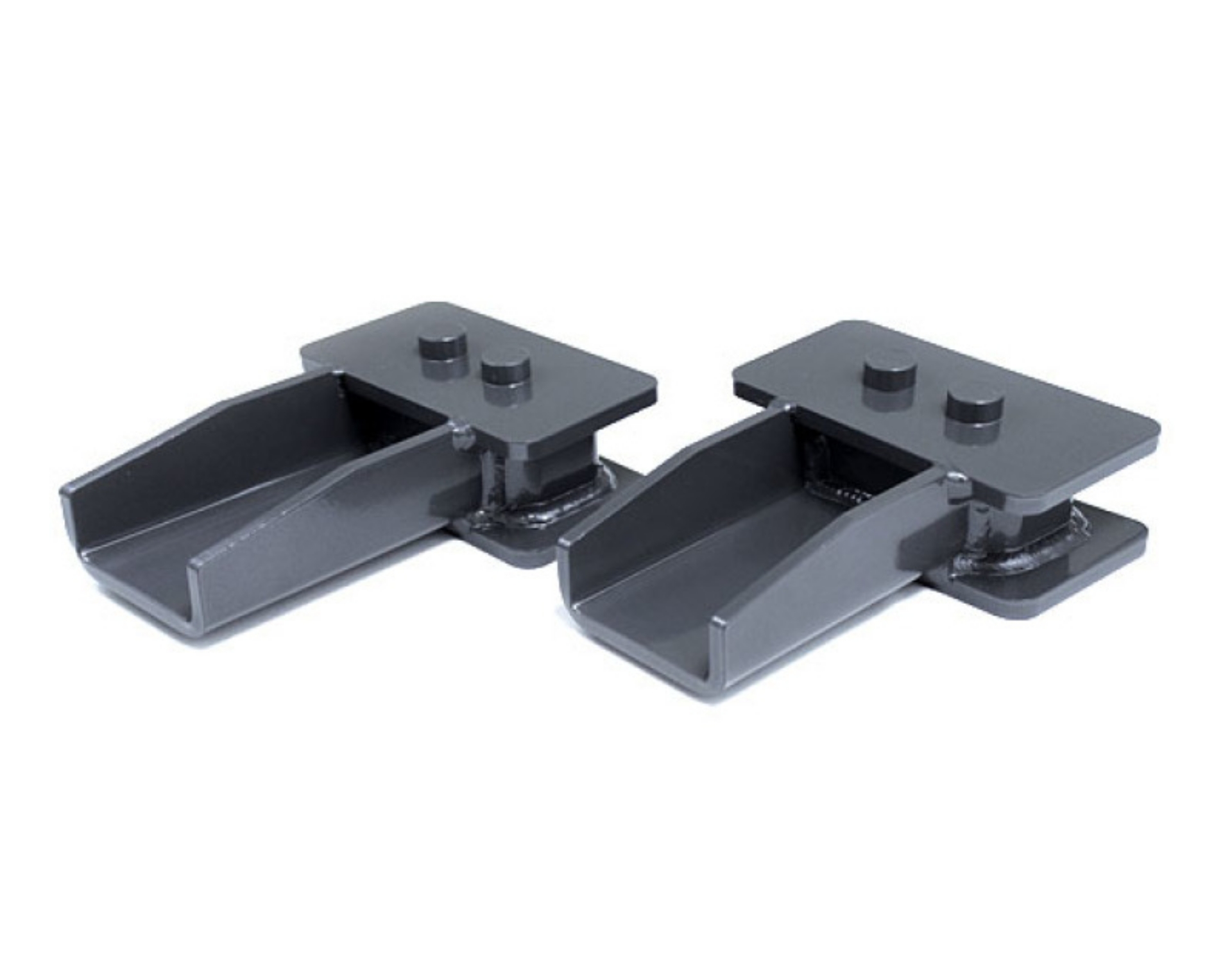 Picture of MaxTrac 09-18 Ford F-150 2WD 2in Rear Fabricated Steel Lift Blocks