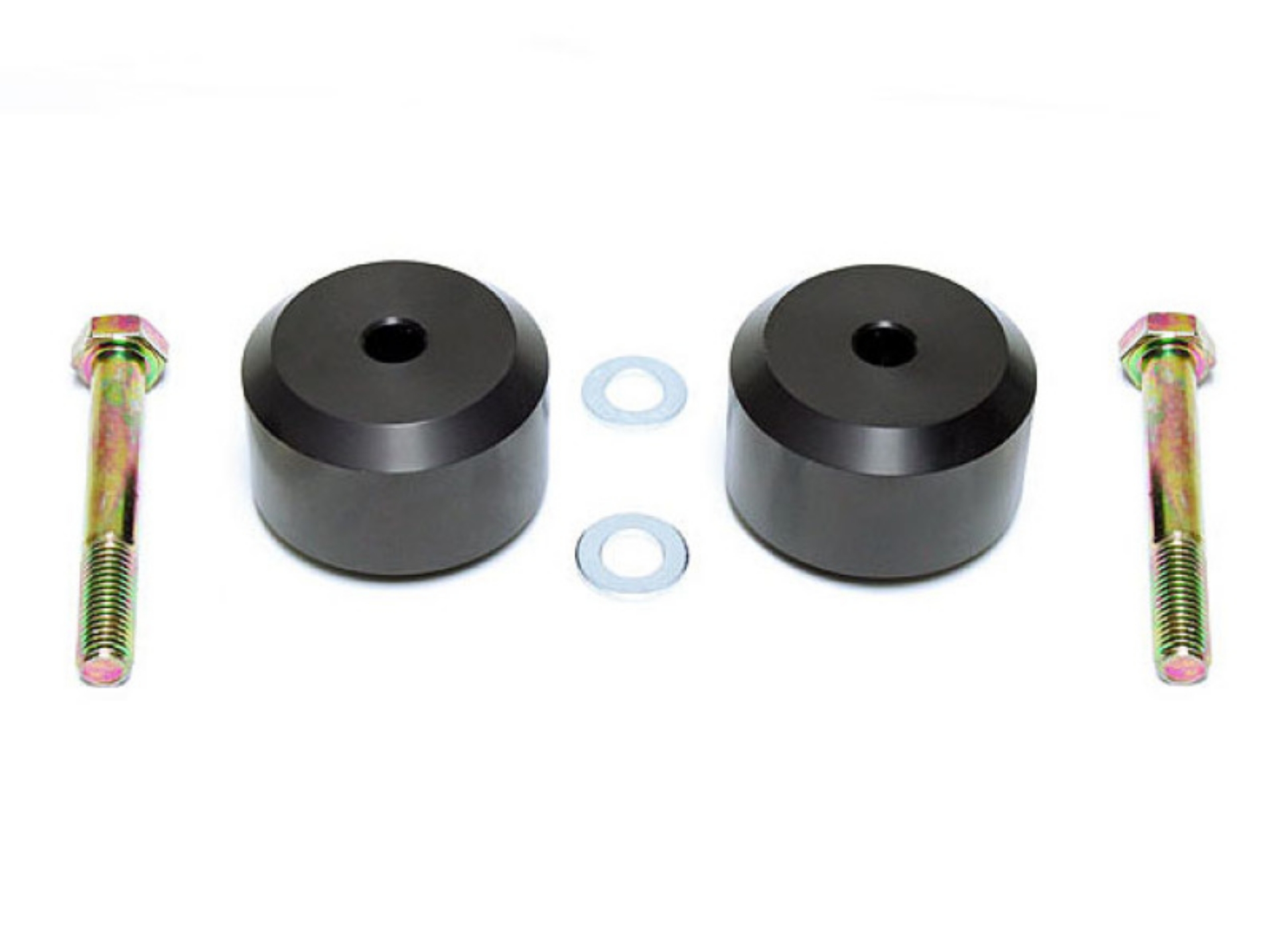 Picture of MaxTrac 05-19 Ford F-250-350 4WD 2in Front Leveling Coil Spring Bucket Spacers Bottom Mount