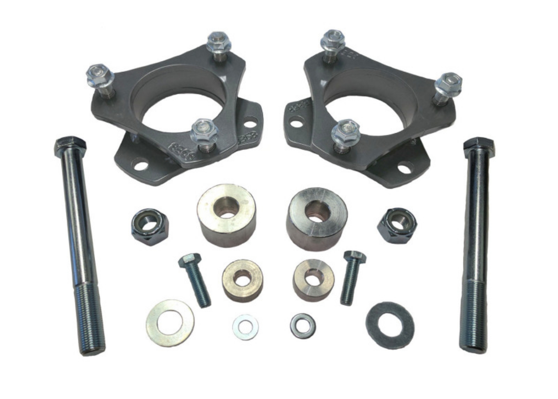Picture of MaxTrac 05-18 Toyota Tacoma 4WD 6 Lug 2-5in Front Leveling Strut Spacers Not OEM Wheels