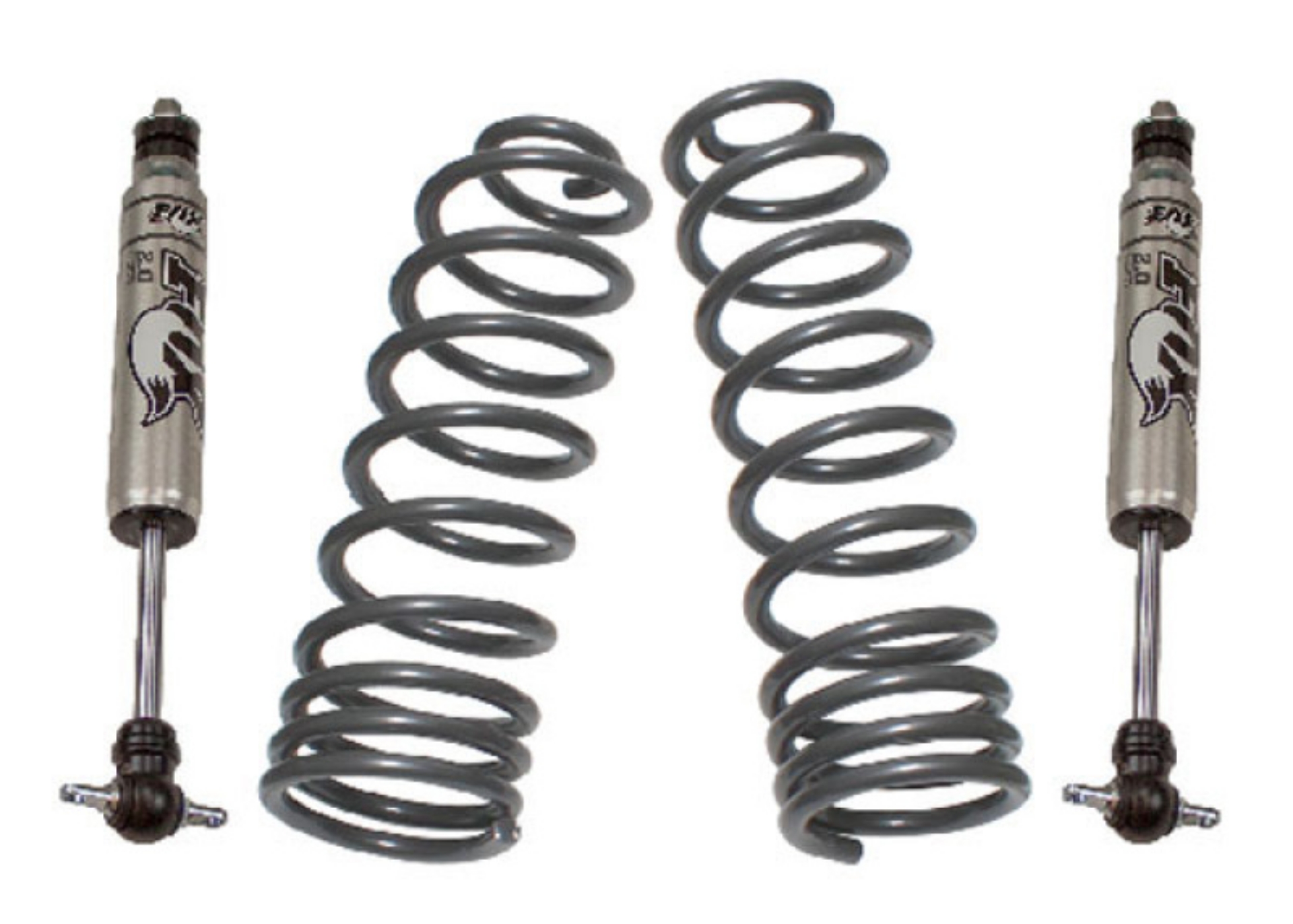 Picture of MaxTrac 02-18 Dodge RAM 1500 2WD 5-7L V8 Hemi 2-5in Front Lift Kit
