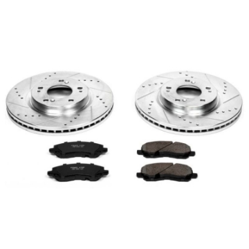 Picture of Power Stop 06-12 Mitsubishi Eclipse Front Z23 Evolution Sport Brake Kit