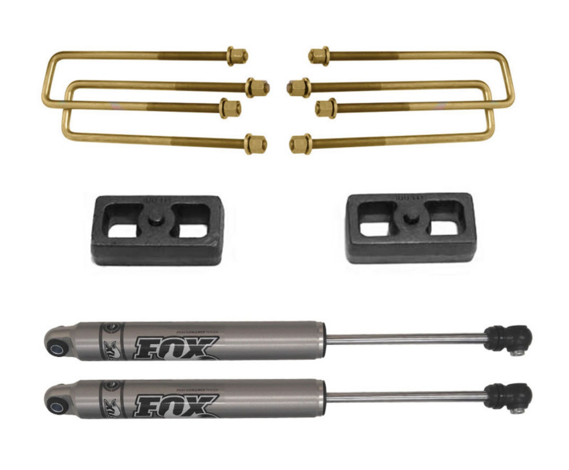 Picture of MaxTrac 07-16 GM C1500 2WD w-Cast Steel Susp- 1in Rear Lift Kit