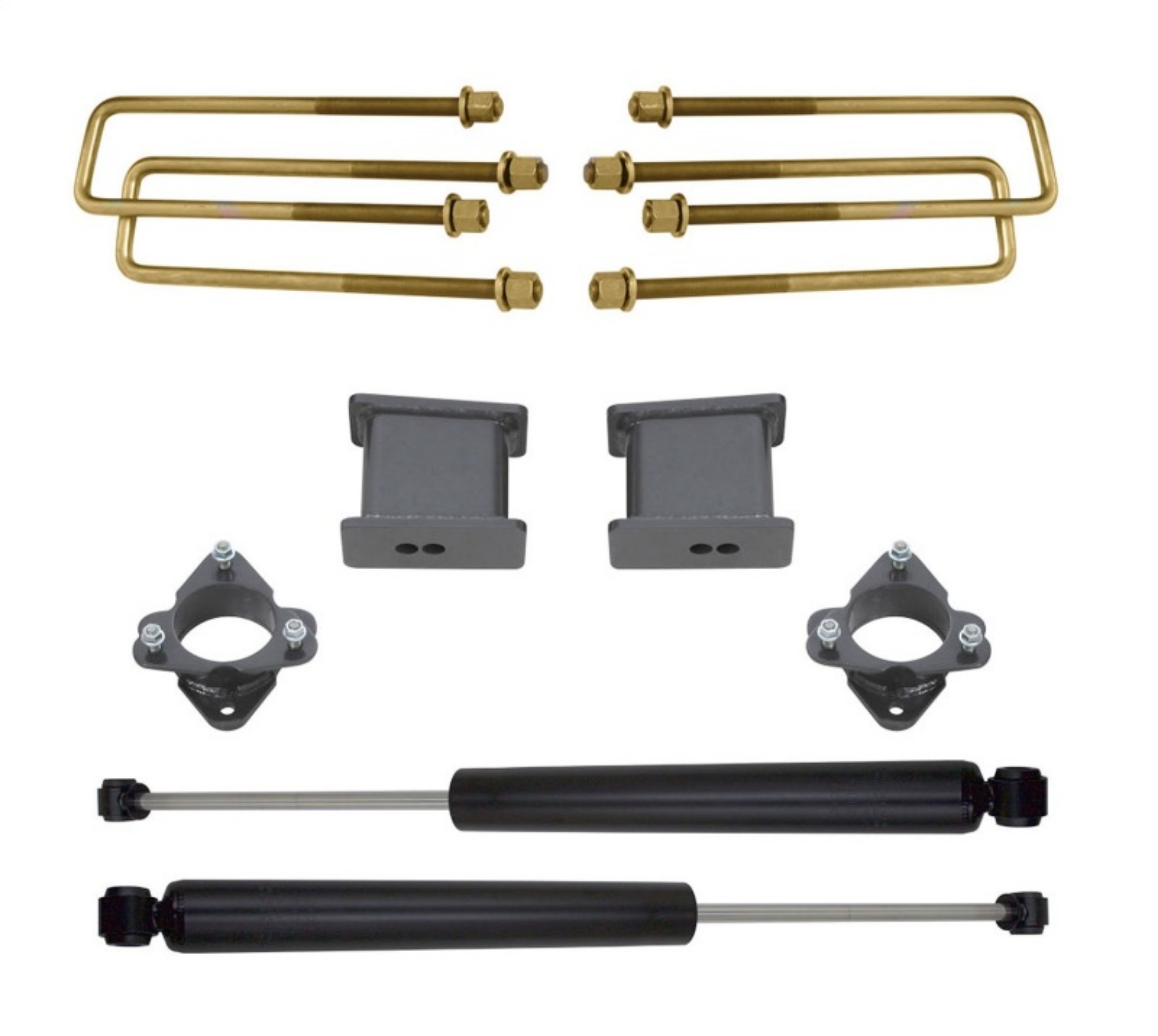 Picture of MaxTrac 07-16 GM C1500 2WD w-Cast Steel Susp- 3in Rear Lift Kit