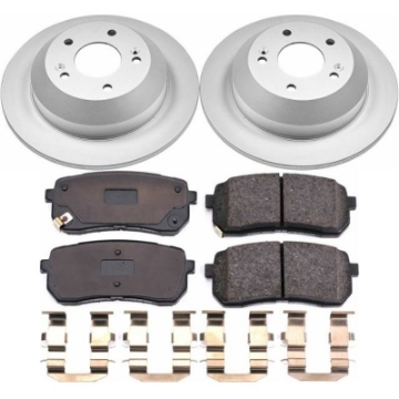 Picture of Power Stop 15-19 Kia Sedona Rear Z17 Evolution Geomet Coated Brake Kit