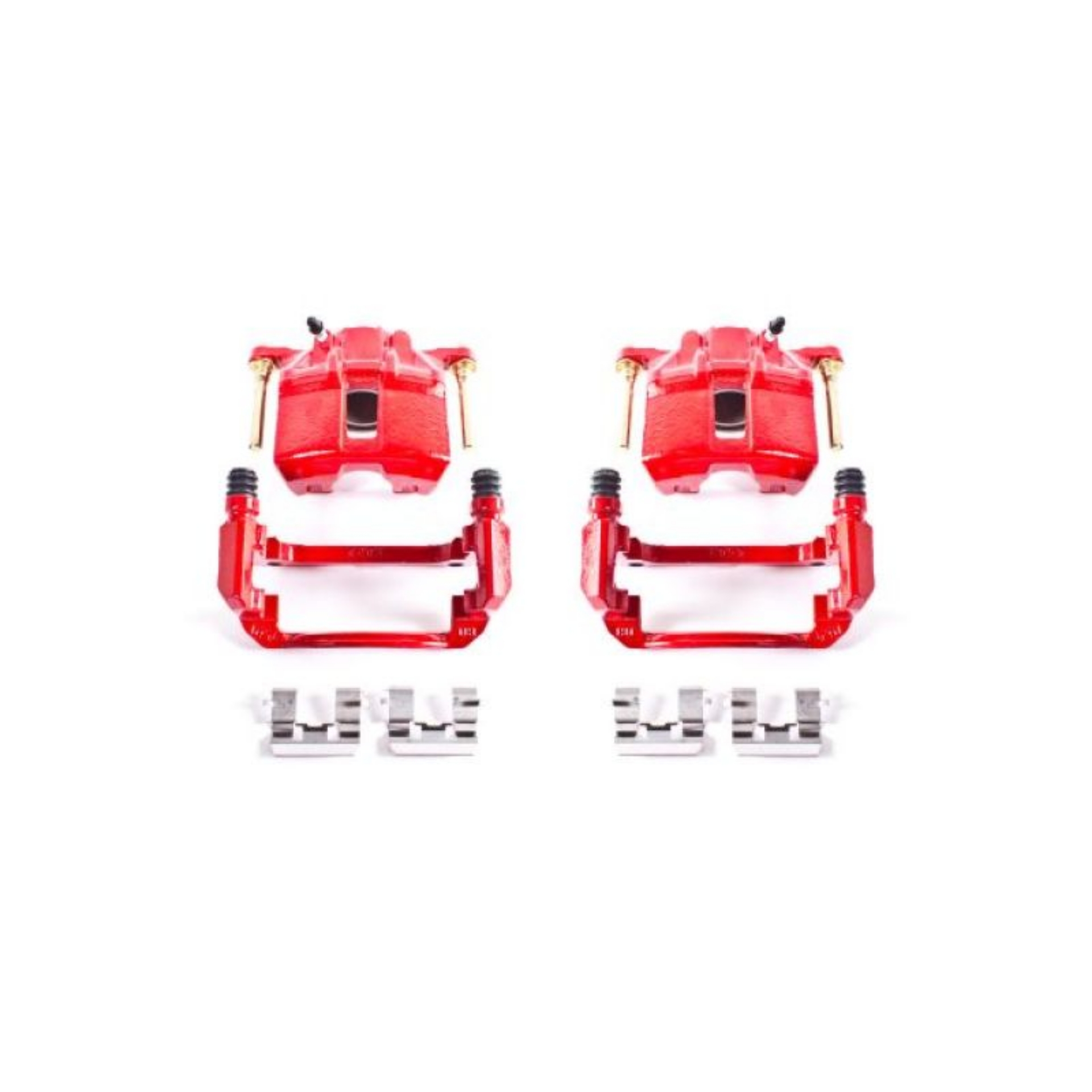 Picture of Power Stop 03-07 Honda Accord Front Red Calipers w-Brackets - Pair